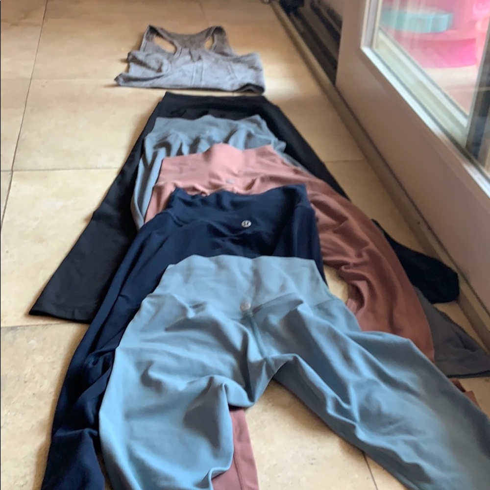 BUNDLE LULULEMON aligns 25” that have been altered